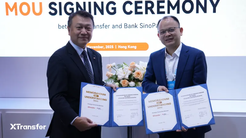 XTransfer and Bank SinoPac Announce Partnership at Hong Kong FinTech Week