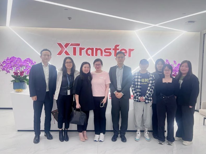 德意志银行代表莅临XTransfer总部，共商全球合作深化！