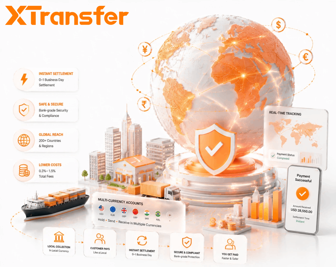 Instant and Safe B2B Payment for Emerging Markets