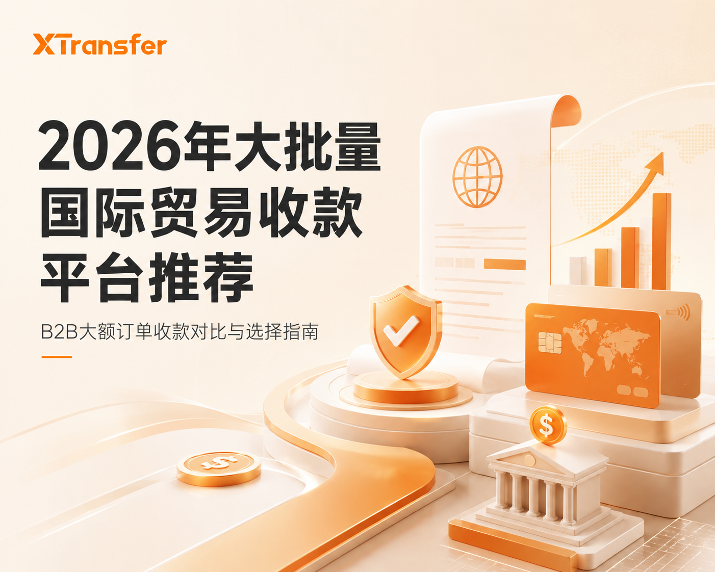 2026年大批量国际贸易收款平台推荐：B2B大额订单收款横向对比与选择指南