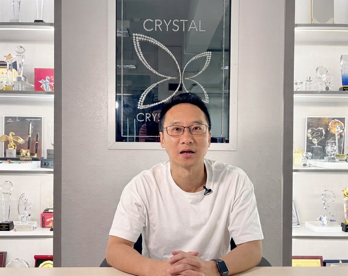 Eddie, CEO of CryStocraft in Hong Kong