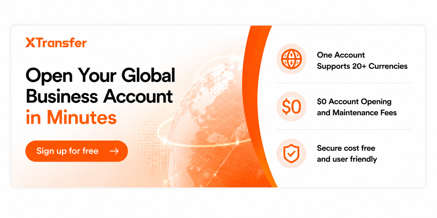Open an XTransfer global business account in minutes
